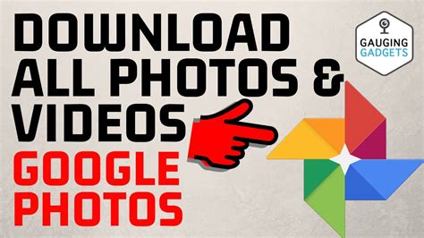 Tip: If you're having trouble playing a downloaded video, try the following: Use a different browser, like Chrome or Firefox. . How to download all the photos from google photos